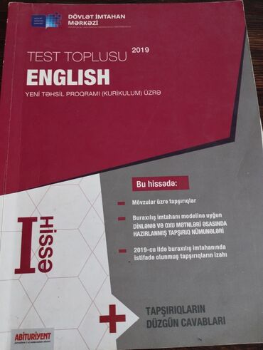 i̇ngilis açarlı sırğalar: Dim Test toplusu English 1ci hissə
işlənməyib