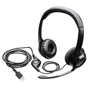logitech dfgt: Simli qulaqlıq Logitech H390 USB Həssaslıq, dB:	 94 Minimal — 3