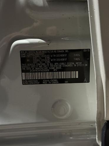 Toyota: Toyota RAV4: 2015 г., 2.5 л, Автомат, Бензин, Кроссовер — 15