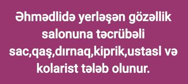 Вакансии: Salon Əhmədlidə Afrodita şadlıq sarayı( 81 marşrutun axrıncı