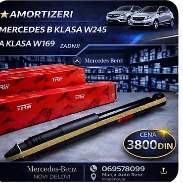 AMORTIZERI MERCEDES A KLASA W169 B KLASA W245 ZADNJI | Amortizeri