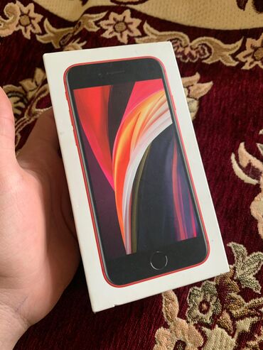 ikinci el soydcu: IPhone SE 2020, 64 GB, Qırmızı, Simsiz şarj