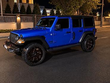титан диски меняю: Jeep Wrangler: 2021 г., 2 л, Автомат, Бензин, Внедорожник — 1