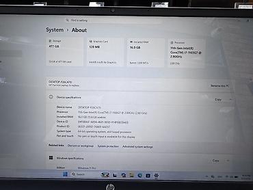 HP: İşlənmiş HP Pavilion, 15.6 ", Intel Core i7, 512 GB, Ünvandan götürmə, Ödənişli çatdırılma, Rayonlara çatdırılma — 10
