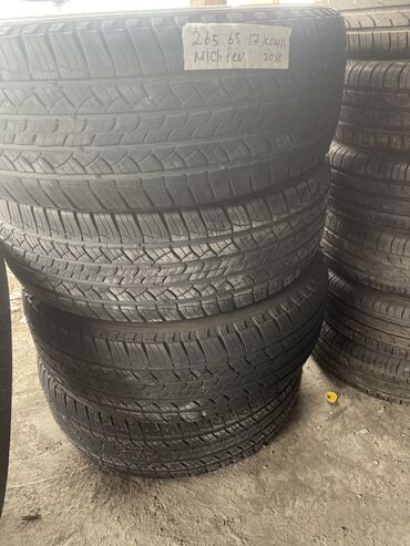 Шины: Шины 265 / 65 / R 17, Лето, Б/у, Комплект, Michelin