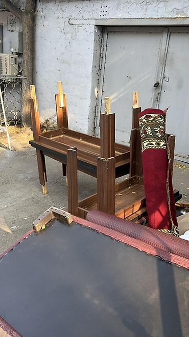 boks sekilleri: Məhsul: Bordo rəngli restoran/kafe oturacaqları (divan tipli boks) — 6