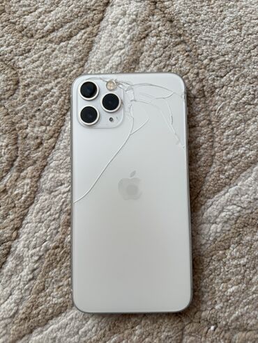 iphone 6d: IPhone 11 Pro, 64 GB, Ağ, Face ID, Sənədlərlə