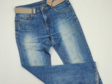 spodnie relaxed fit: Jeans, 11 years, 140/146, condition - Good