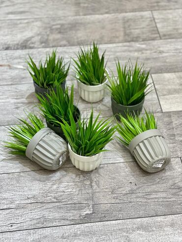 Süni güllər: Dekor dibçekler — 3