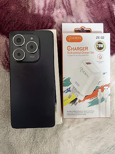 tecno spark 30 pro: Tecno Spark 20 Pro, 256 GB, rəng - Qara, Barmaq izi, Face ID — 6
