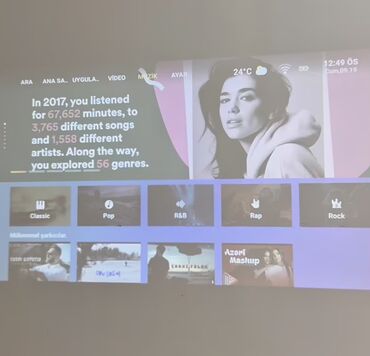 Proyektorlar: Yeni Portativ Proyektor Ödənişli çatdırılma, Rayonlara çatdırılma — 9