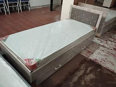 Кровати: Односпальная кровать, Новый, С мягкой обивкой, длина - 205 см — 3