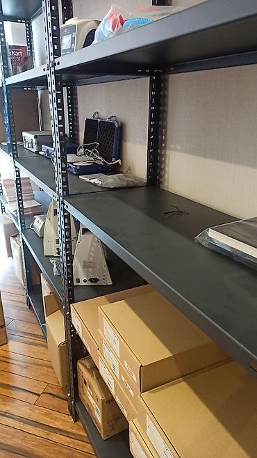 Metal anbar rəfi – modul tipli 3 ədəd / ölçü: hünd. 200cm / en 40cm /