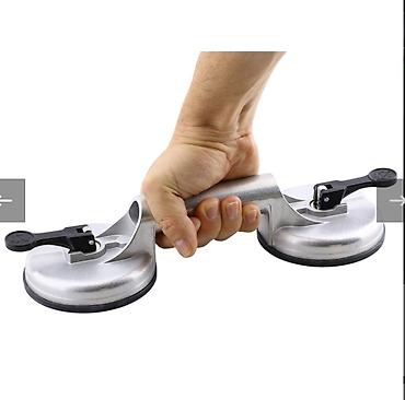 yuk qaldırıcı qurğular: Məhsul: Çiftli alüminium cam vantuz - Material: davamlı alüminium — 7