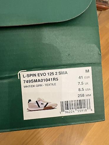 ucuz ayaqqabilar: Lacoste original alinib Amerikadan olcusu uygun gelmediyi ucun satiram — 2