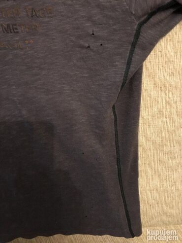 Majice: Majica na kratke rukave, M, Diesel, bоја - Crvena, Pamuk — 7