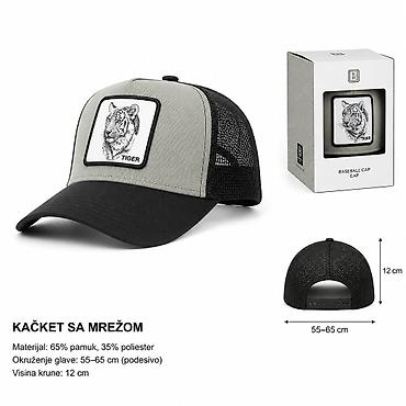 KMT Vez bejzbol kapa 501659 - Tip: kačket sa mrežom (trucker/bejzbol