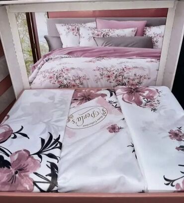 Posteljina: Bračna, Pamuk, bоја - Šareno — 4