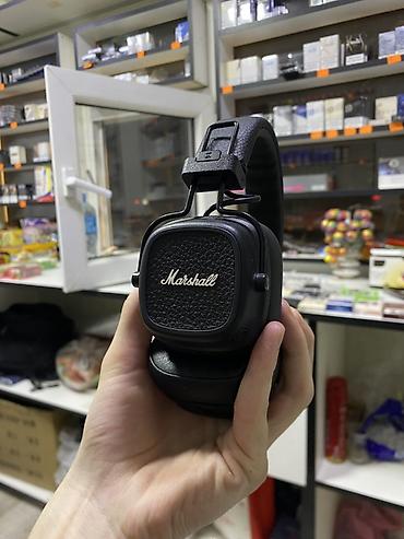 marshall major 5: Yeni Simsiz (Bluetooth) Qulaqcıqlar, Marshall, rəng - Qara — 1