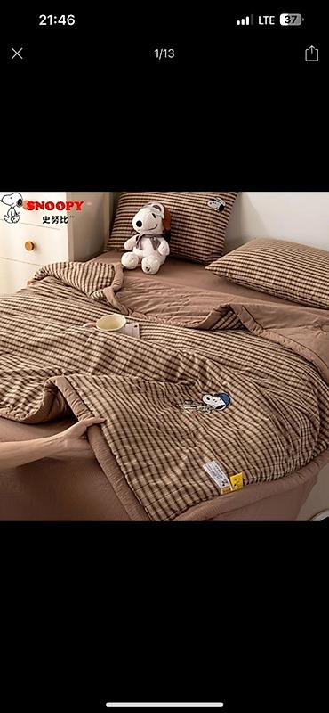 bed sheets: Комплект постельного белья с одеялом, наволочками и простыней. - — 7