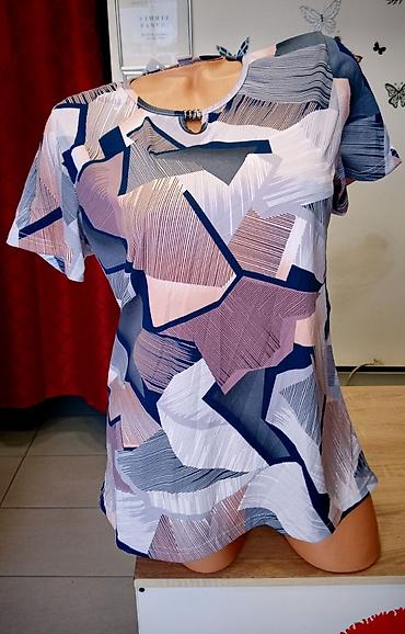 Bluze: Ženske bluze pamuk likra elastin Vel. M. L. Xl. 2xl. 3xl. 4xl Cena — 7