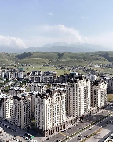 жк юбилейный: 3 комнаты, 79 м², Асанбай мкр Элитка, 10 этаж, ПСО (под самоотделку) — 1