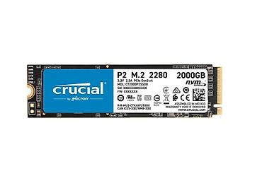 ssd m2 1tb: Накопитель для ПК, Б/у, Crucial, SSD, 2 ТБ, Для ПК — 3