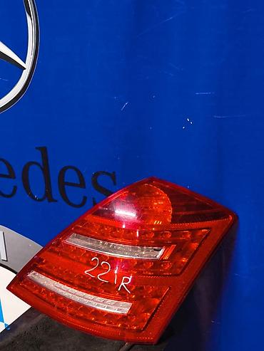 стоп w221: Задний правый стоп-сигнал Mercedes-Benz 2010 г., Б/у, Оригинал, Япония — 1
