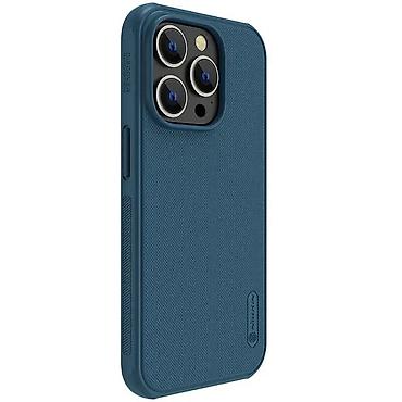 Maske i futrole za telefone: Maska Nillkin Scrub Pro za iPhone 14 Pro 6.1 plava. Uz brzu dostavu i — 3