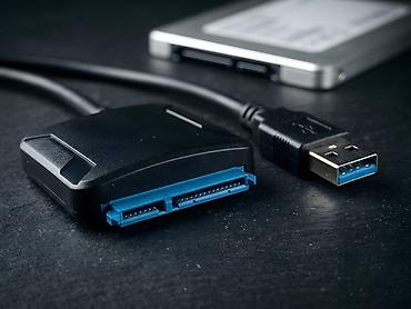 harddisk kabel: SATA III - USB 3.0 Dönüşdürücü Adapter Kabel (SSD / HDD Üçün) – Yüksək — 1