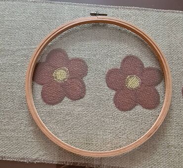 tekstil pancevo: Ram za vez, prečnik 24 cm