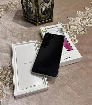 adabdır: Samsung Galaxy A53 5G, 256 GB, rəng - Ağ, Barmaq izi — 3