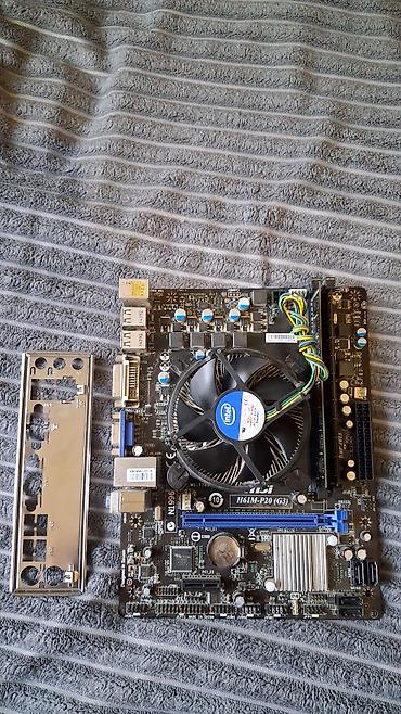 Ana platalar: MSI H61M-P20 (G3) anakart + Intel Core i5-3470 prosessor + soyuducu + — 1