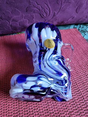 Ostali kućni dekor: Cizma,vaza nova murano,usnama duvano staklo iz 70,80ih. god — 18