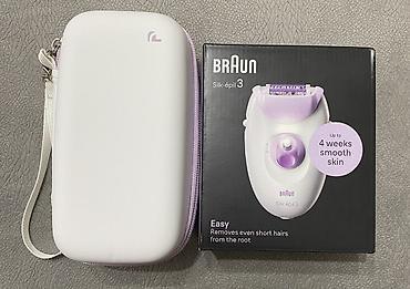 lazer epilyator: Braun Silk-épil 3 epilyator Yenidir . 75 aznə alınıb Qabı ayrıca — 1