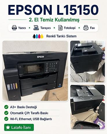 iphone 13 dubai version: Epson L15150 çoxfunksiyalı cihaz - Funksiyalar: printer, skaner — 1