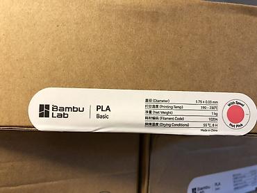 3D Qələmlər: Bambu Lab PLA filamentləri – 3D çap üçün Variantlar: - PLA Basic – — 13