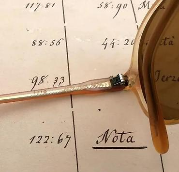 Naočare: Vntge Rodenstock Lady Line 3038 Braun Ovalne sunčane naočare. Vintage — 11