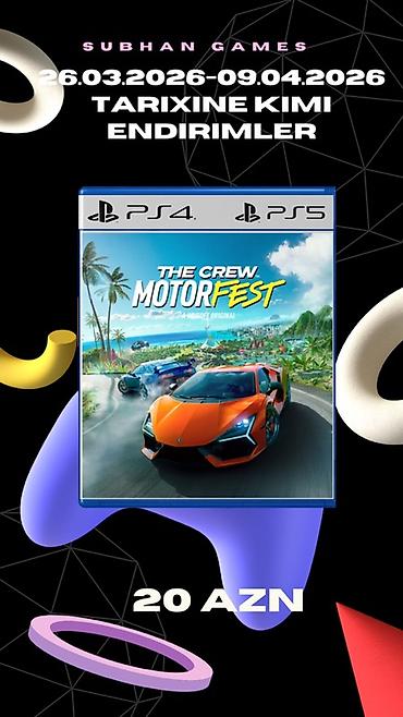 PS5 (Sony PlayStation 5): PS4/PS5 oyunları – endirimli Tarix: 26.03.2026–09.04.2026 (Subhan — 10