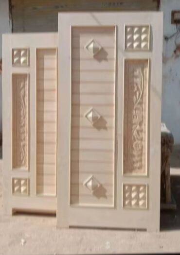 Otaq qapıları: Taxta qapılar – klassik oyma dizaynlar Məhsul təsviri: - Material — 9