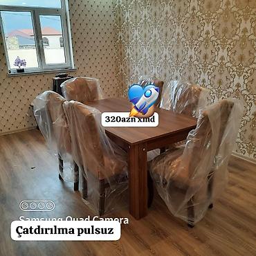 yazı masası qız ucun: Masa və oturacaq dəsti — 1