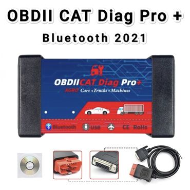 kombi: OBDII CAT Diag Pro + Bluetooth 2021 Auto Dijagnostika Nova verzija