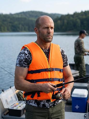 Спасательный жилет взрослый для рыбалки и водных прогулок. (Размер 6