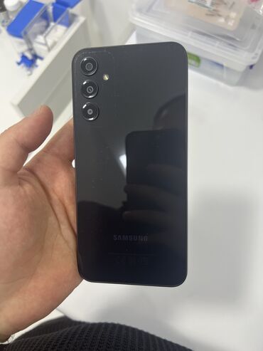 Samsung: Samsung Galaxy A24 4G, 128 GB, rəng - Qara, Barmaq izi, Simsiz şarj, İki sim kartlı