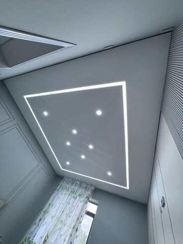 Натяжной потолок: Натяжной потолок Матовое, 3D потолки, Глянцевое Монтаж, Бесплатная консультация, Демонтаж — 13