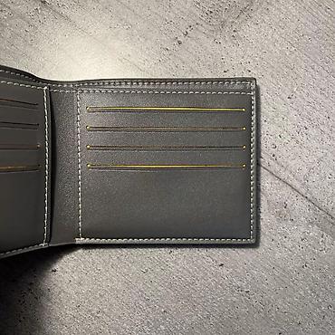 Novčanici: Goyard preklopni muški novčanik – crni - Materijal: Goyardine platno — 7