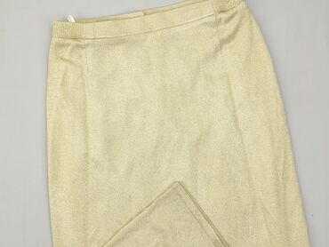 legginsy beżowe damskie: Skirt, L (EU 40), condition - Very good