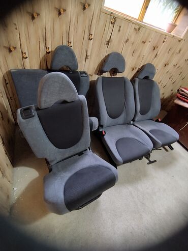 Автозапчасти: Комплект сидений, Велюр, Honda 2004 г., Оригинал, Япония