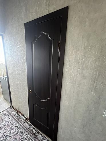 Оңдоп-түзөө жана курулуш: Ички эшик, Колдонулган, Айнек менен, Бир эшиктүү, Ачылма, түсү - Күрөң — 3