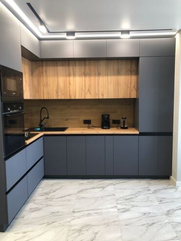 işlənmiş kuxna: Metbex mebelerinin istenilen olculerde istenilen dizayiinda